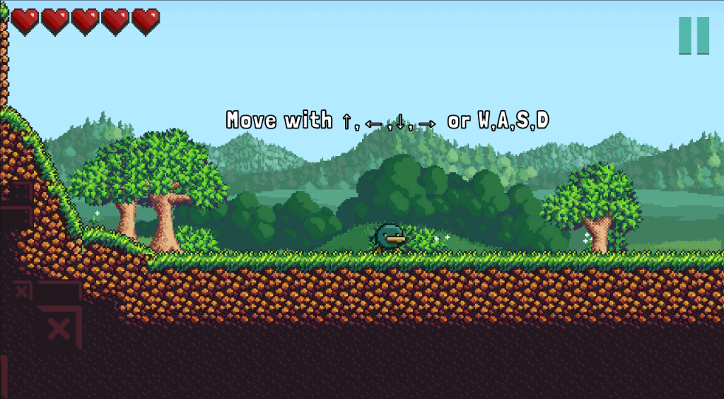 MyraWood Screenshot - Movement tutorial