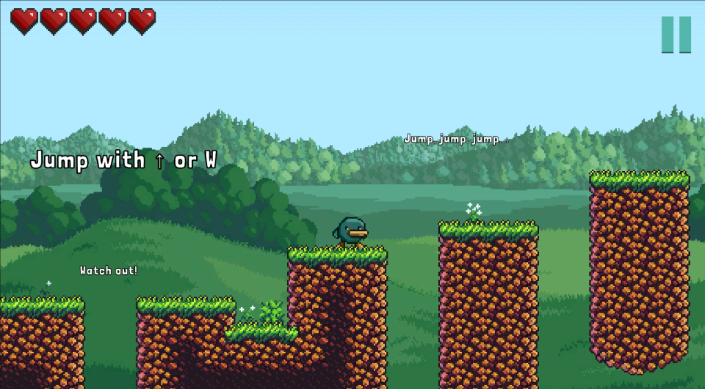 MyraWood Screenshot - Jumping platforms